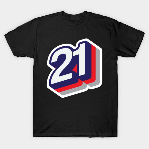 21 T-Shirt by MplusC